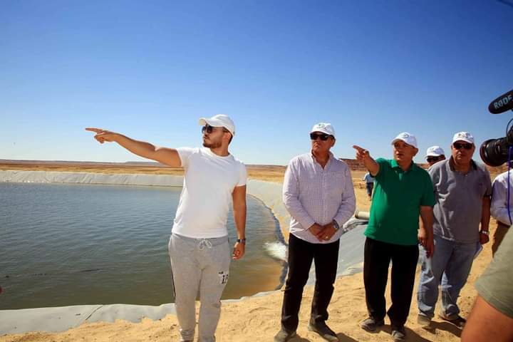افتتاح أكبر مزرعة للإنتاج الزراعى والحيوانى والصناعات المكملة بأراضى مشروع ال ١.٥ مليون فدان فى واحة سيوة