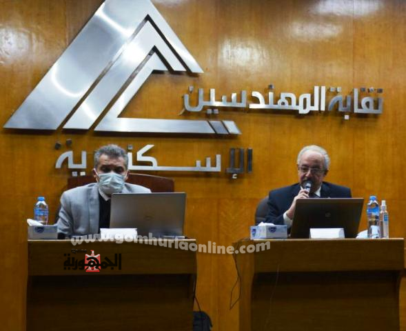الدكتور حسن لطفى والدكتور عصام البكل