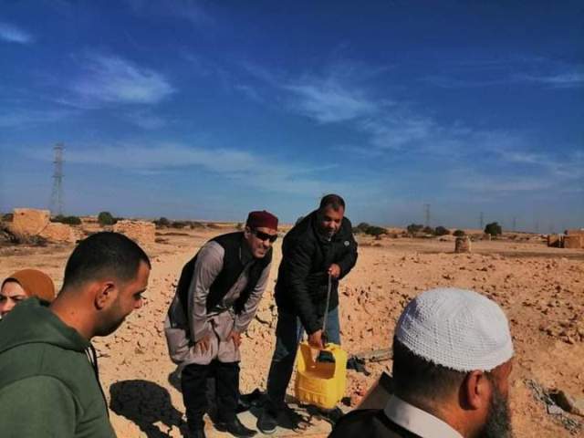 رئيس مدينة الضبعة يستقبل اللجنة المشكلة لإنشاء الابار بنطاق المركز