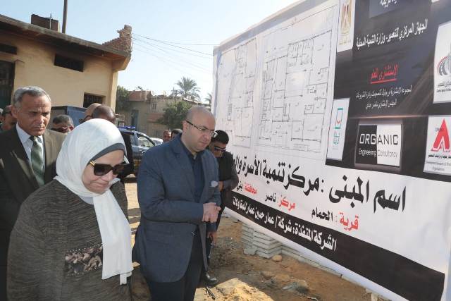 الانتهاء من تنفيذ مشروعات حياه كريمه بقرية 
