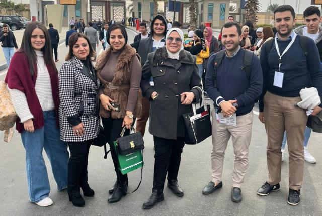 كلية الإدارة بجامعة بدر تكشف تفاصيل زيارة طلابها لـ