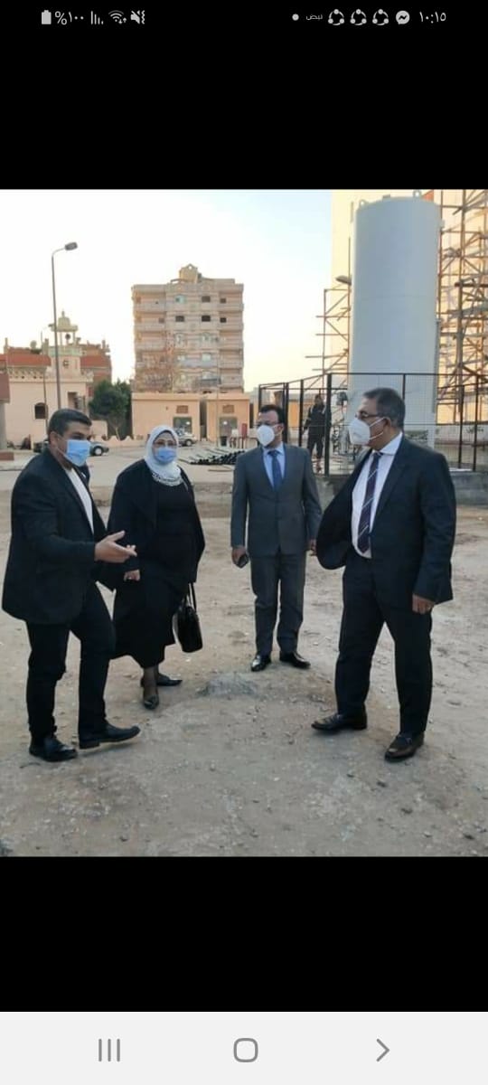 النائبة هناء سرور تتدخل لإنشاء تانك أكسجين إضافي لمستشفى الباجور والنائب محمود منصور يعلن التبرع بـ 100 الف جنيه