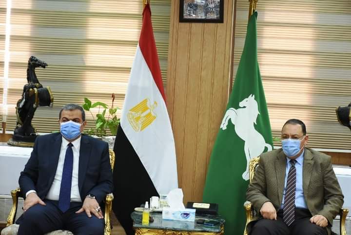محافظ الشرقية يستقبل وزير القوى العاملة