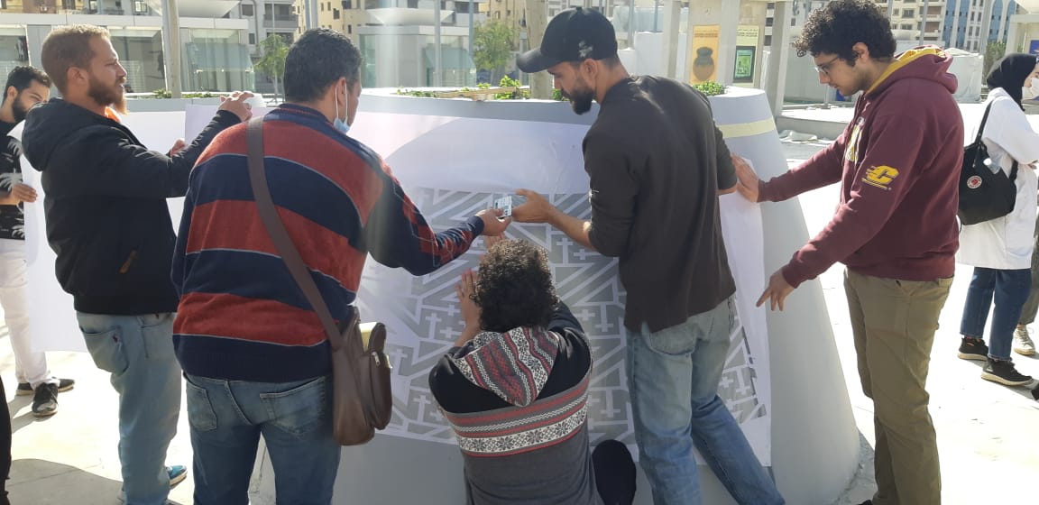 طلبة الفنون الجميلة والتطبيقية والتربية الفنية يزينون متحف الحضارة 