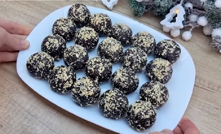 حلا كرات الكاكاو 