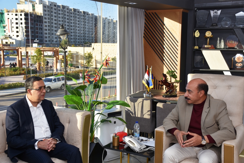 محافظ أسوان يستقبل السفير الهندى لتعزيز التعاون المشترك‎‎