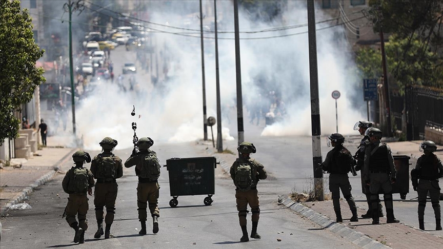 مواجهات بين الفلسطينيين والاحتلال الإسرائيلى