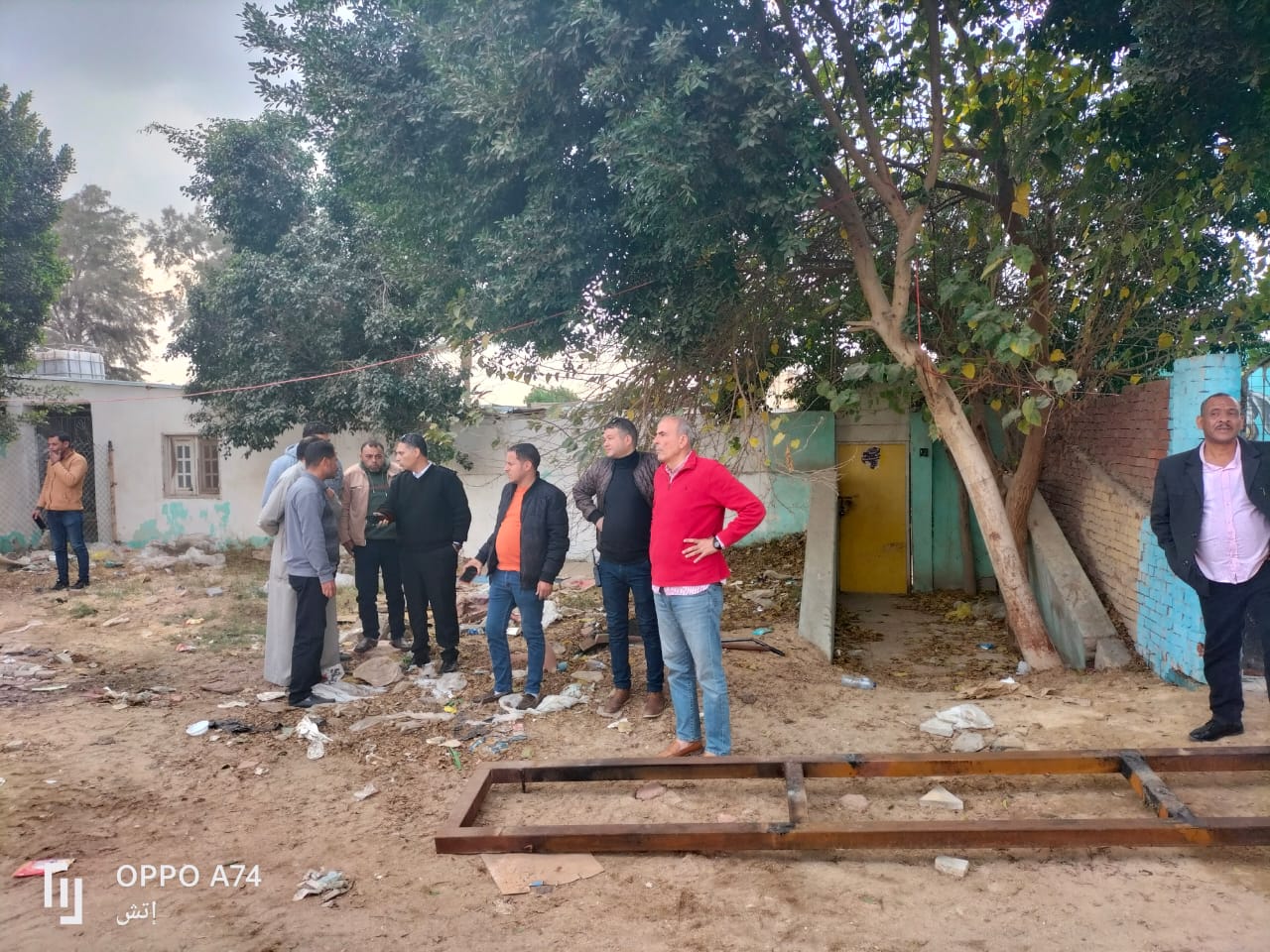 جهاز العبور: تنفيذ ازالة مبانى مزرعة مخالفة بجمعية عرابى