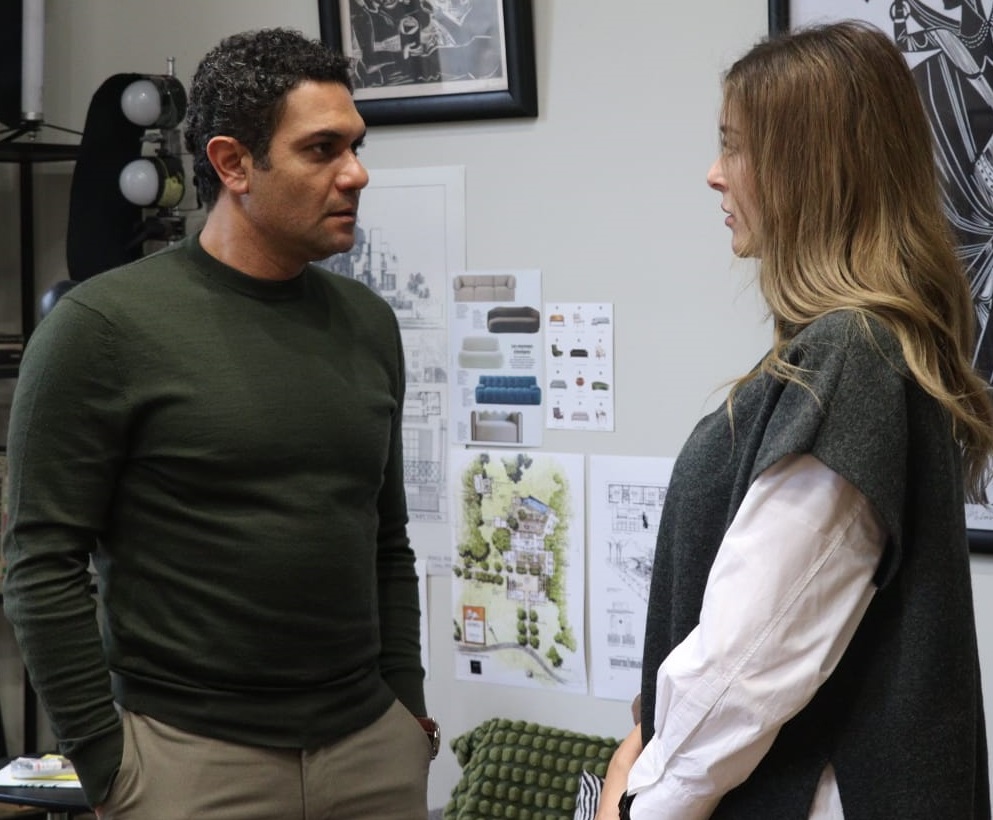 آسر ياسين وعائشة بن أحمد 