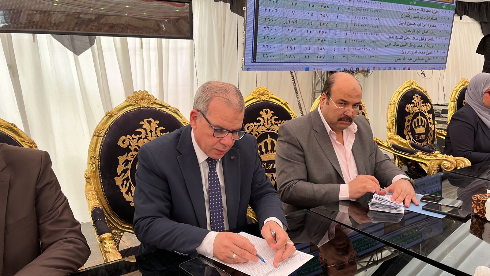 إجراء القرعة الأولى لتسكين أصحاب الأراضي المقننة في سفنكس الجديدة