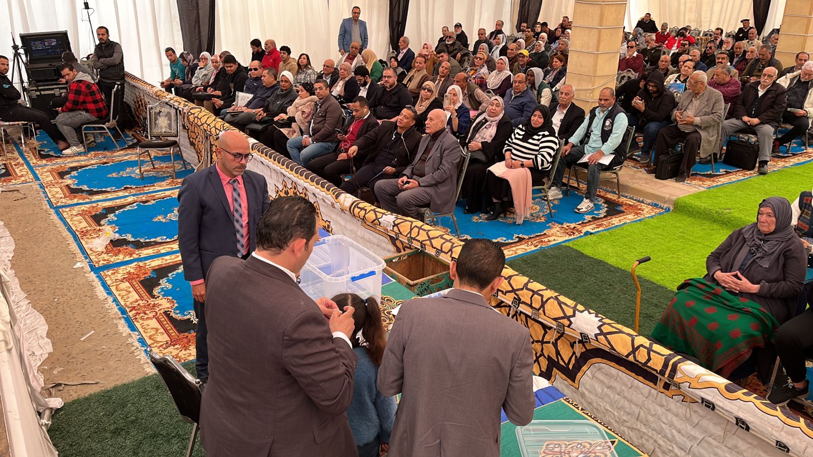 إجراء القرعة الأولى لتسكين أصحاب الأراضي المقننة في سفنكس الجديدة