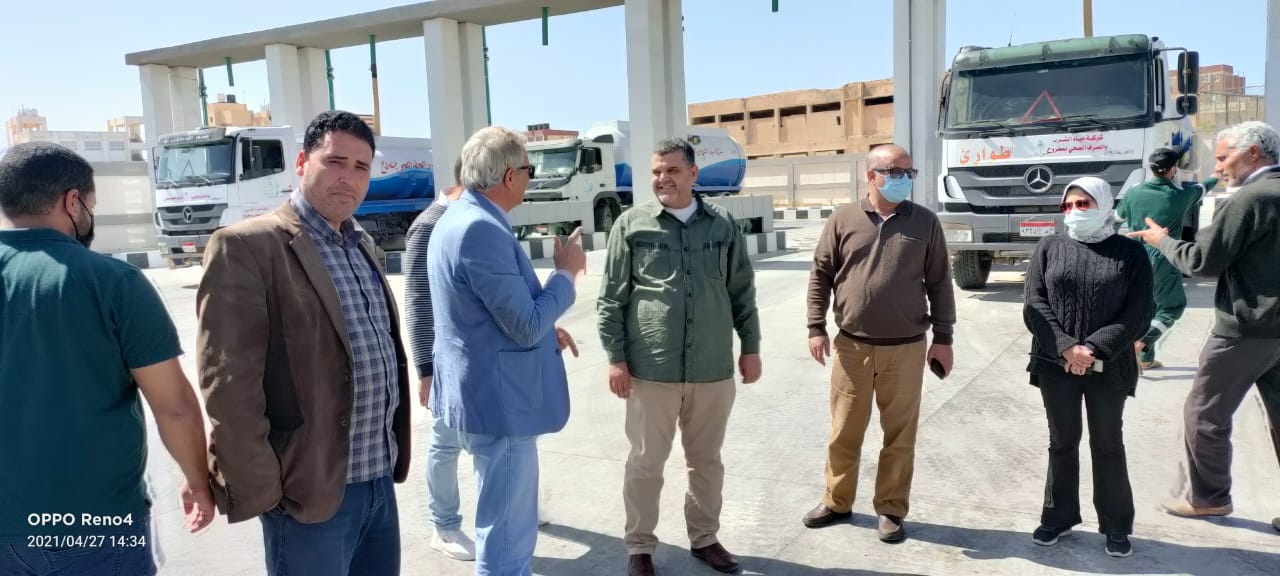 تطبيق منظومة الكهرومايكنيك فى تشغيل منافذ المياة بمطروح 