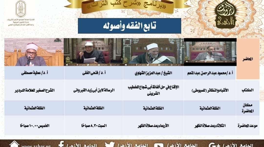 علماء التفسير يستأنفون شرح كتب التراث بالجامع الأزهر بعد رمضان