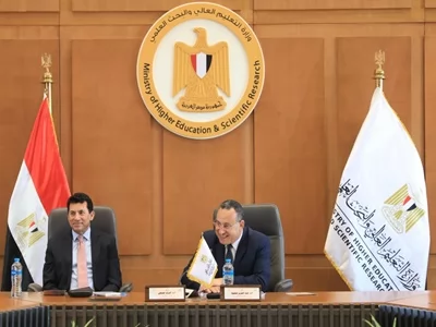 جانب من اجتماع مجلس إدارة الاتحاد الرياضي المصري للجامعات