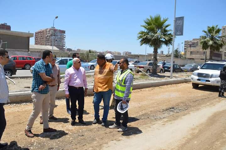 محافظ بورسعيد يوجه بسرعة التنفيذ والالتزام بالمخطط العام لتطوير محمد علي