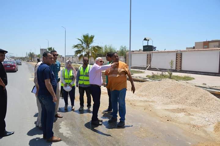 محافظ بورسعيد يوجه بسرعة التنفيذ والالتزام بالمخطط العام لتطوير محمد علي