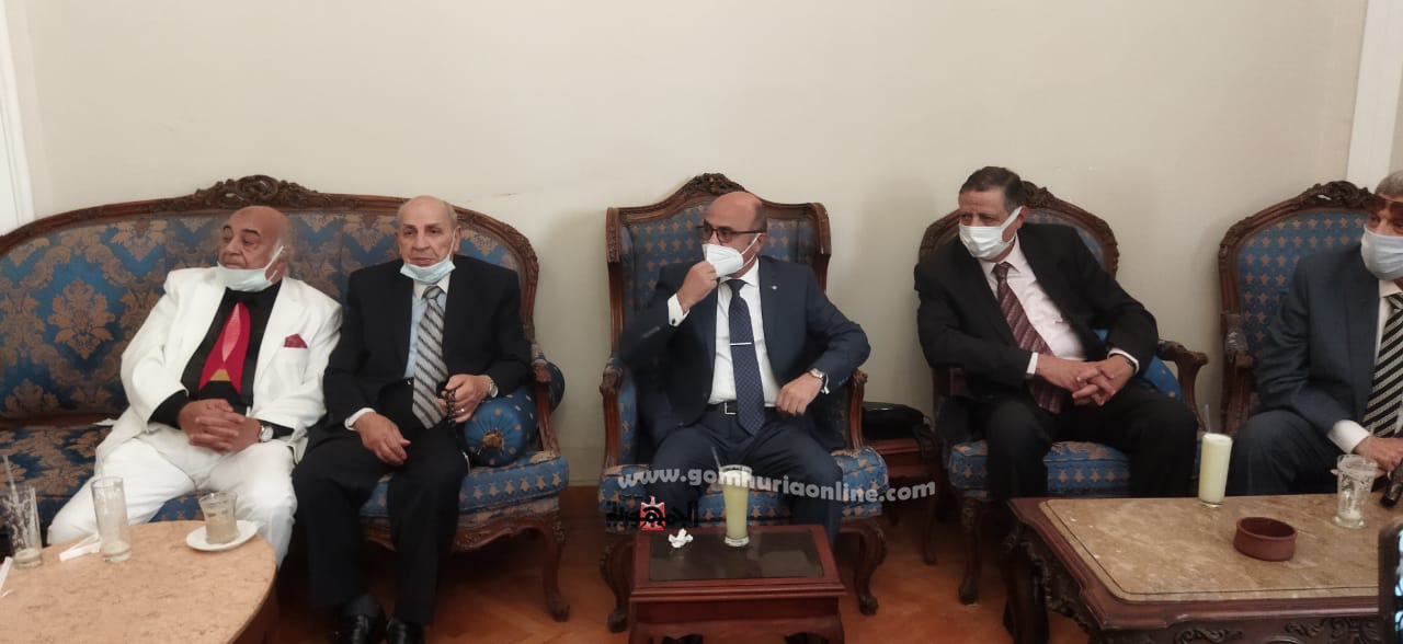 وزير العدل فى نادى قضاة الإسكندرية