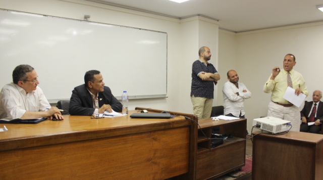  مهندسين القاهرة تنظم ورشة عمل لمناقشة آليات تحصيل الدمغة الهندسية.. صور