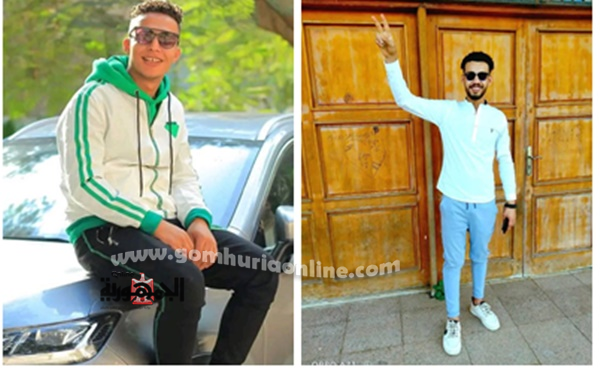 الطالبان ضحية الحادث مصطفي حمادة الزغبي و محمود شريف علي منصور 