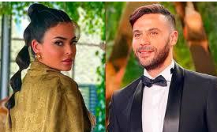 أسماء جلال ومحمد امام