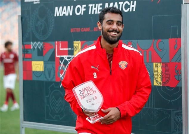 أحمد ياسر ريان مهاجم فريق سيراميكا كليوباترا