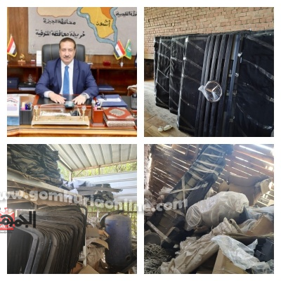 ضبط مصنع إكسسوارات سيارات مغشوشة ببركة السبع المنوفية