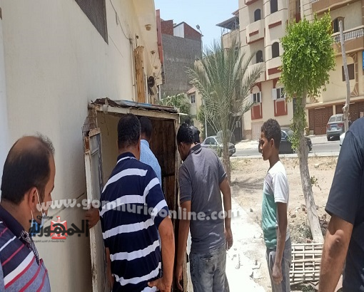 جهازا مدينتى دمياط الجديدة والعبور ينفذان حملات لضبط المخالفات ورفع الإشغالات