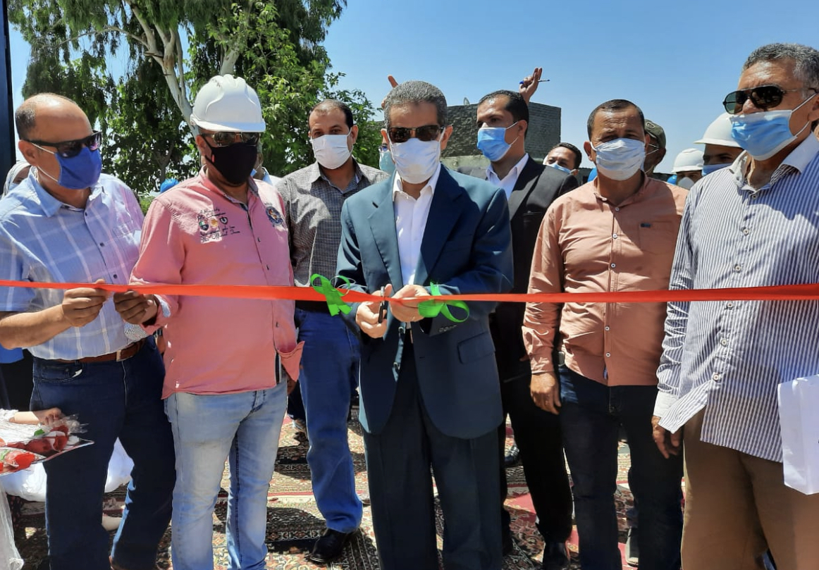 محافظ الغربية:افتتاح مشروع صرف صحي متكامل بسمنود بتكلفة 34 مليون جنيه-صور