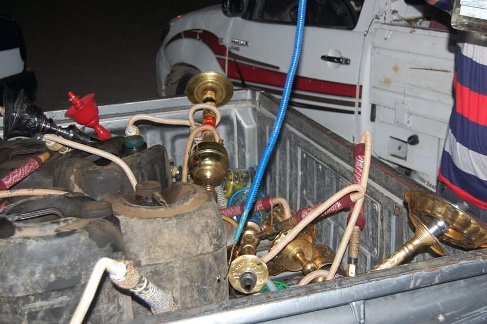 غلق مقهى قدم 