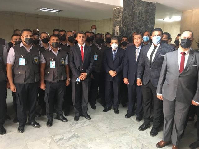 أسامة ربيع يشهد افتتاح شركة قناة السويس للأمن والحراسات.. بالصور