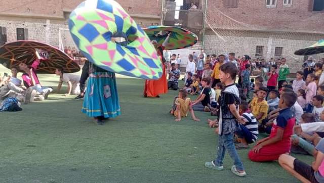 مراكز الشباب بقرى بني سويف  تستقبل المواطنين فى العيد