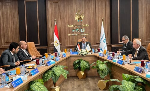 الدكتور تامر سمير رئيس جامعة بنها الأهلية