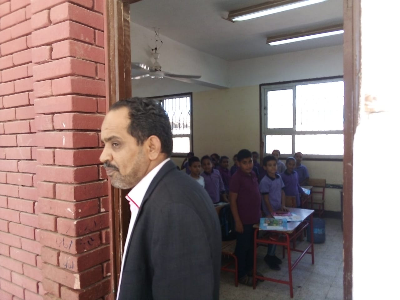 مستقبل وطن يتابع سير العملية  التعليميه بمدارس شرم الشيخ 