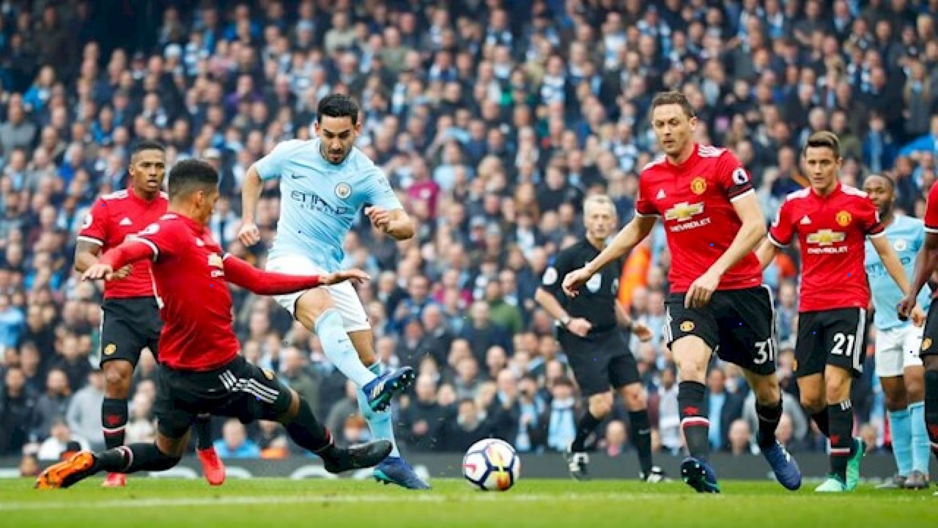 مانشستر يونايتد ومانشستر سيتى