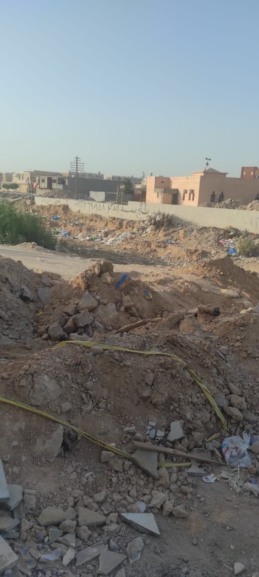محافظ مطروح يتفقد مزلقان السكة الحديد بمدينة العلمين