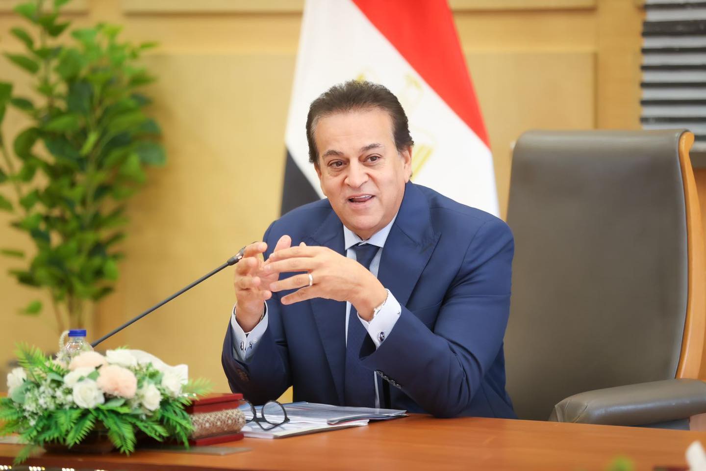 الدكتور خالد عبدالغفار وزير الصحة