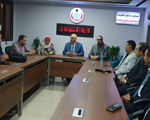 الاستاذ الدكتور اسامه الشلقاني وكيل وزارة الصحة بالقليوبية 