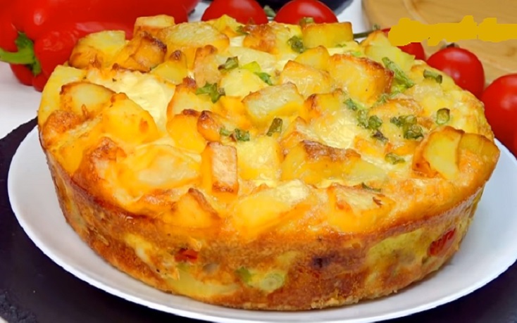 سوفليه البطاطس بالعصاج