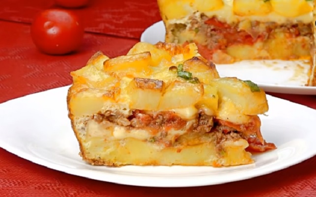 سوفليه البطاطس بالعصاج جديد ولذيذ وسريع بالفيديو