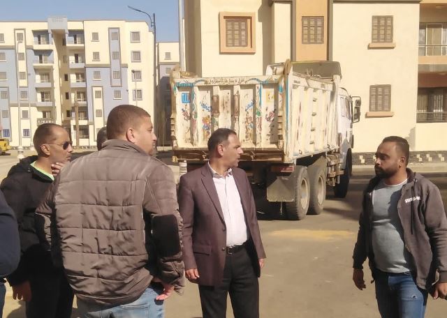 قيادات جهاز حدائق العاصمة يتفقدون أهم المشروعات الخدمية.. بالصور