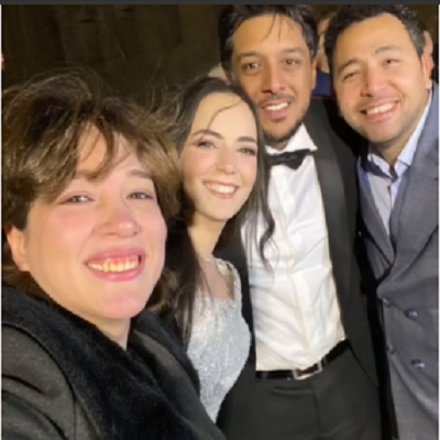 سارة درزاوي من حفل زفافها 