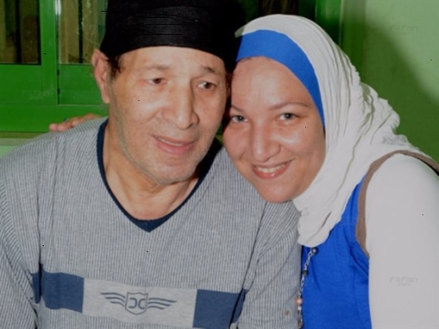 الراحل سعيد صالح ونجلته هند