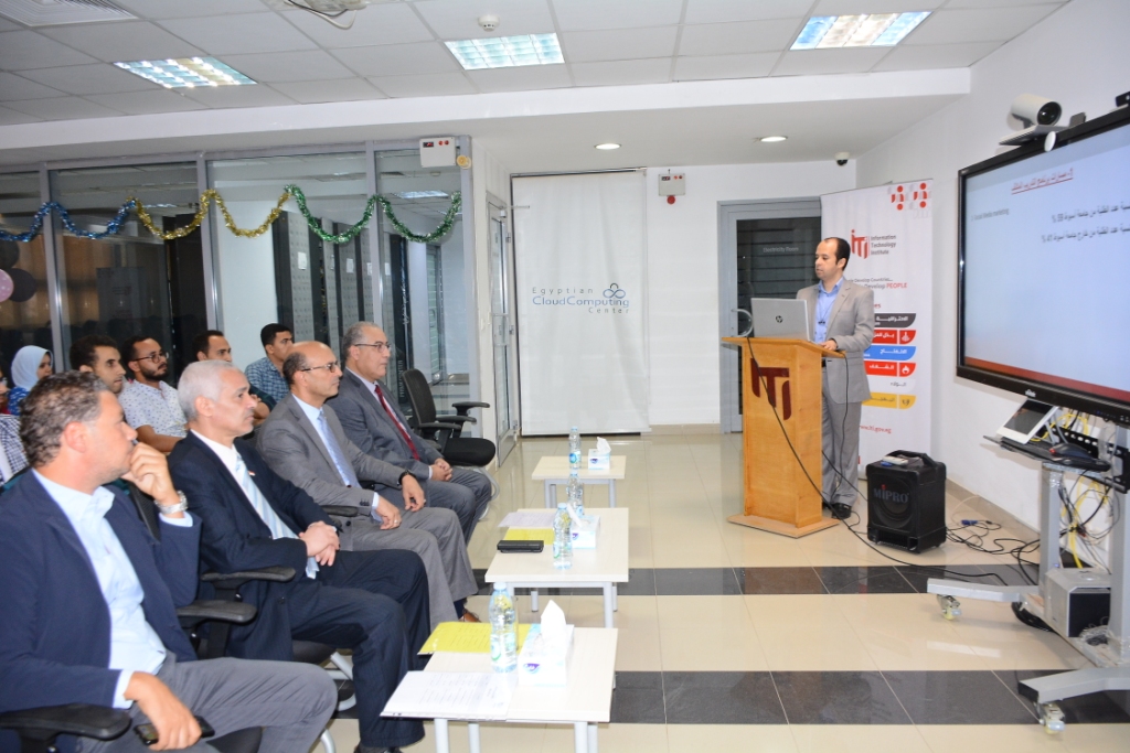 رئيس جامعة أسيوط يشهد احتفال معهد تكنولوجيا المعلومات 