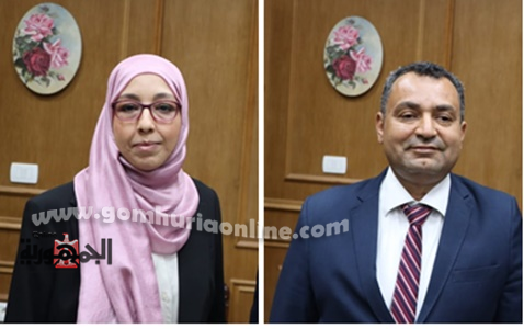 د.حسام الفل و د.سوزان الحسنين