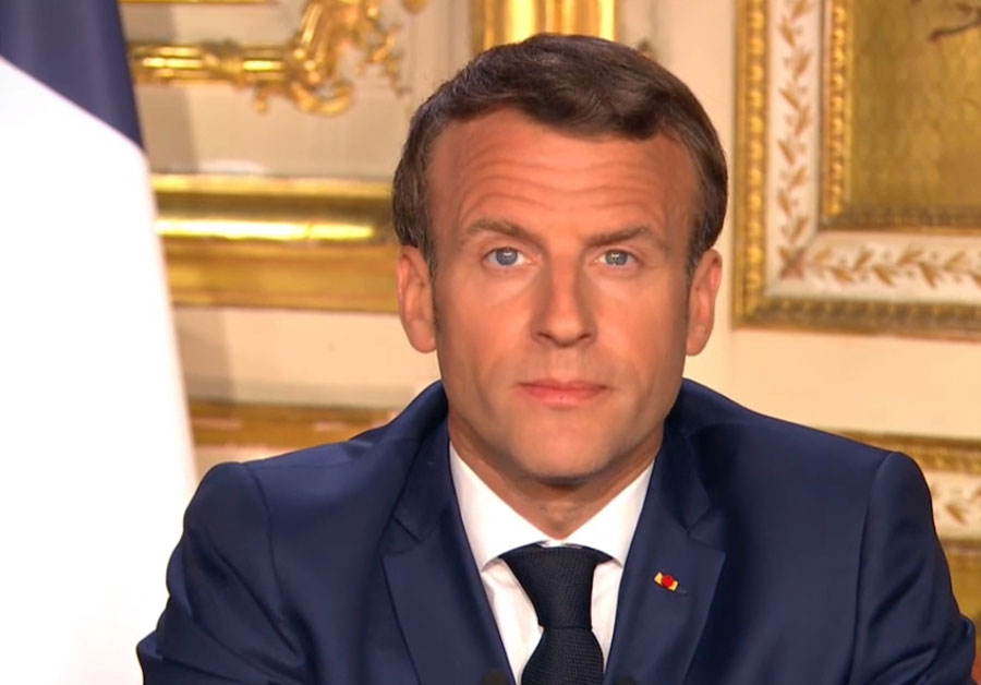الرئيس الفرنسي إيمانويل ماكرون 