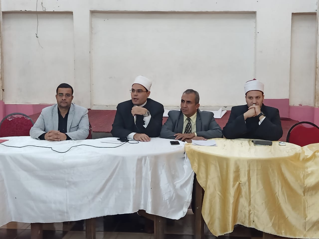 الصبروط يشهد ندوة بناء الوعى للشباب بمركز شباب مدينة قها
