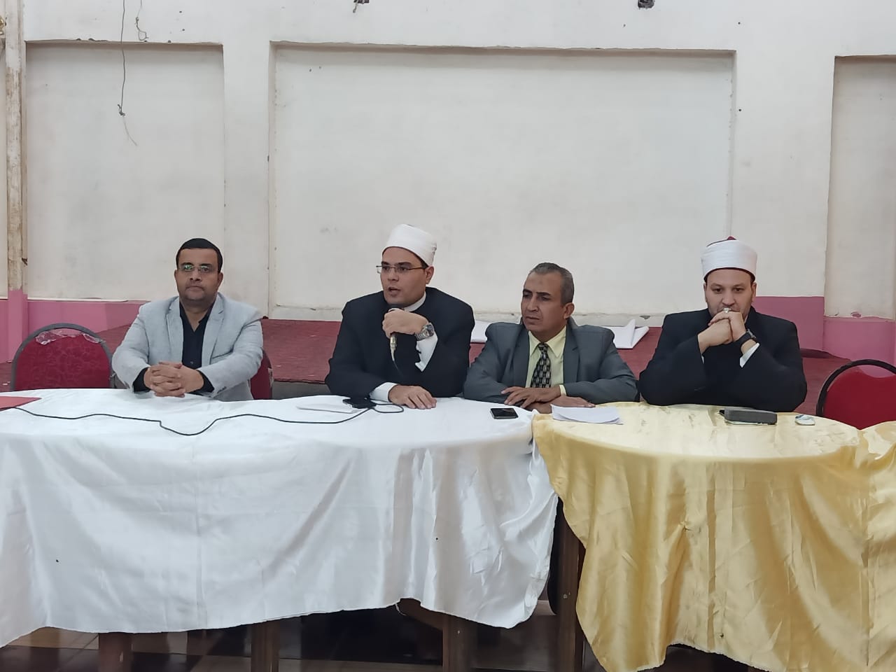 الصبروط يشهد ندوة بناء الوعى للشباب بمركز شباب مدينة قها