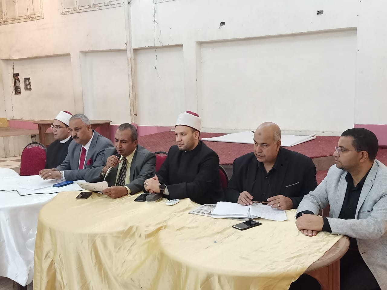 الصبروط يشهد ندوة بناء الوعى للشباب بمركز شباب مدينة قها