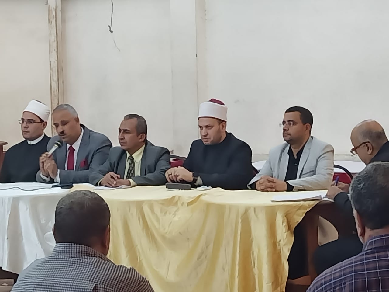 الصبروط يشهد ندوة بناء الوعى للشباب بمركز شباب مدينة قها
