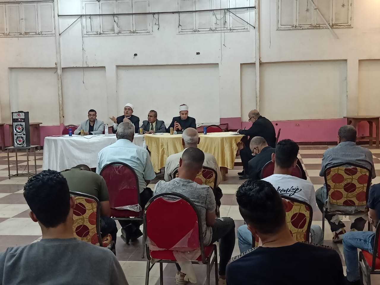 الصبروط يشهد ندوة بناء الوعى للشباب بمركز شباب مدينة قها